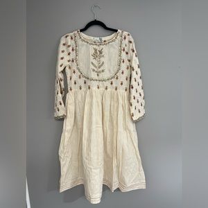 Bonanza satrangi embroidered frock style